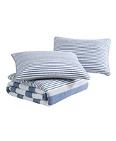 Nautica Fairwater Reversible Piece Quilt Set