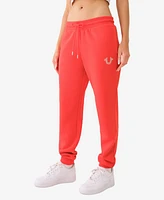 True Religion Women's Crystal Classic Jogger