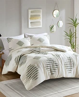 Ink+Ivy Tahli Tufted Chenille 3-Pc. Comforter Set