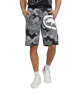 Ecko Unltd. Men's Mixed Up Fleece Short