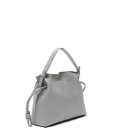 Esin Akan Midi Emma Leather Top Handle Crossbody Bag