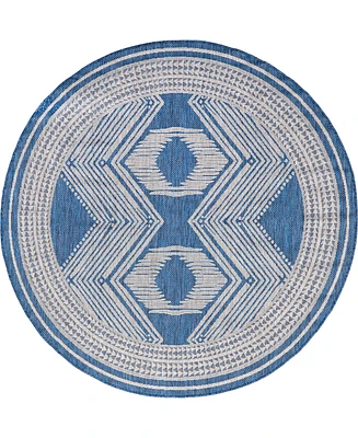 Nuloom Cabana Ranya 6'7"x6'7" Round Area Rug