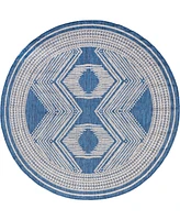 Nuloom Cabana Ranya 6'7"x6'7" Round Area Rug