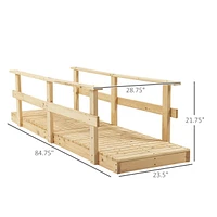 Stunning Wooden Garden Bridge Safety & Serenity for Your Outdoor Oasis