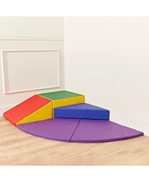 ECR4Kids SoftZone Adventurer's Summit Ramp, Assorted, 4-Piece