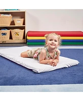 ECR4Kids Rest Mat Sheet, White, 10-Pack