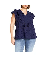 City Chic Women's Casey Top