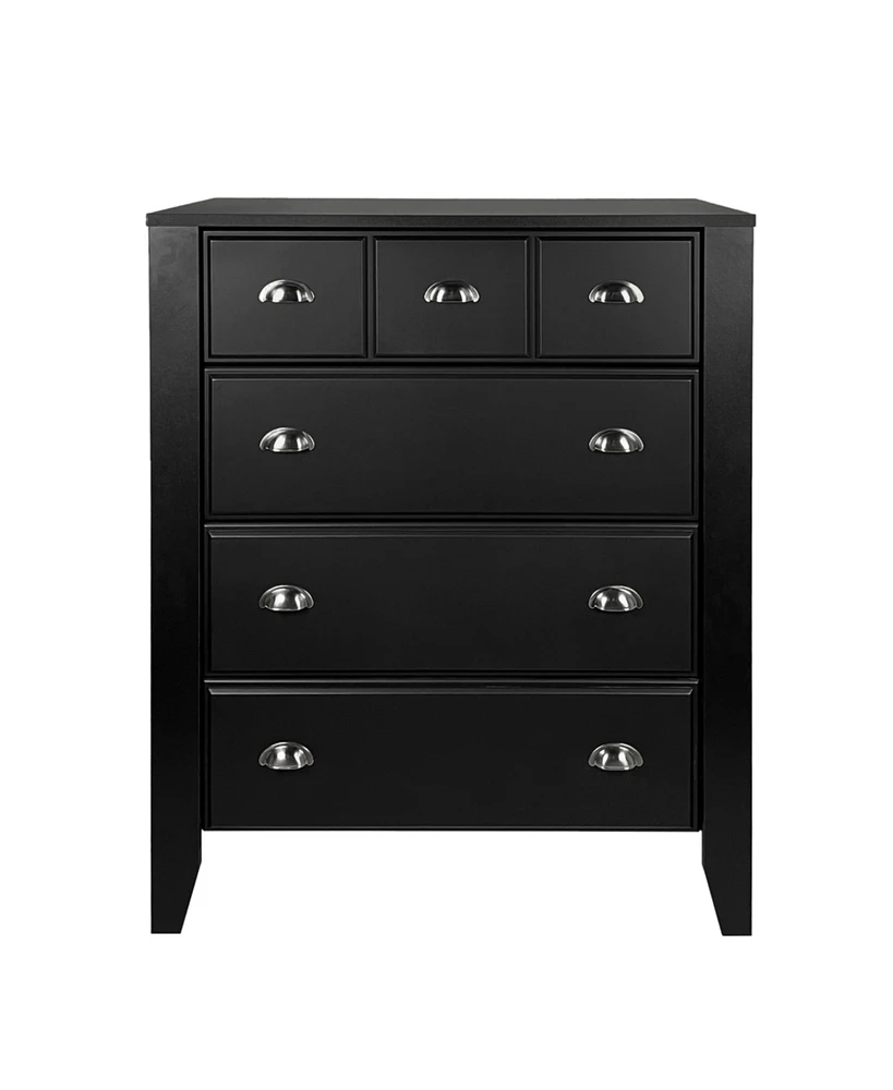 Simplie Fun Contemporary Dresser Timeless Style, Ultimate Storage