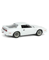 Greenlight Collectibles 1/64 1987 Pontiac Firebird T/A Gta, White with Silver Rims, Midwest Exc