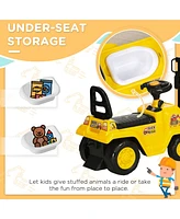 Streamdale Furniture Kids' Forklift for Warehouse Adventures with Storage and Horn