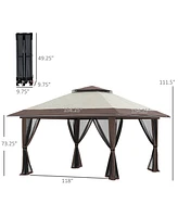 Streamdale Furniture Adjustable Pop-Up Canopy with Uv Protection and Stability