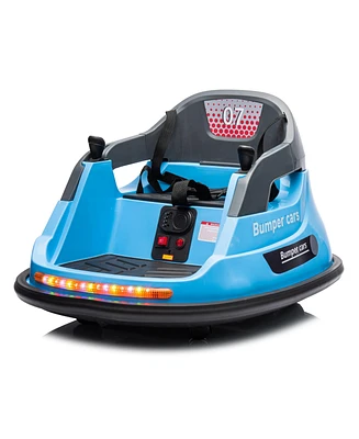 Streamdale Furniture Kids Ride-On Car with Music, Speaker, Usb, and 360° Maneuverability