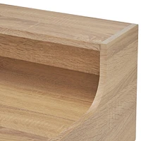 Seanan Oak Office Desk Style, Functionality, and Ample Storage
