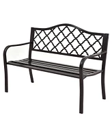 Slickblue 50 Inch Patio Garden Bench Loveseats