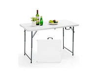 Slickblue 3-Level Height Adjustable Folding Table