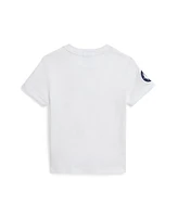 Polo Ralph Lauren Toddler and Little Boys Team Usa Cotton Jersey Tee