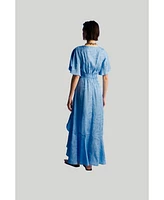 Nocturne Women's Asymmetric Flounce Dress