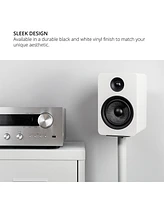 Kanto YUP6 Passive Bookshelf Speakers with 1" Silk Dome Tweeter and 5.25" Kevlar Woofer - Pair