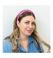 Headbands of Hope Women s All That Glitters Headband - Maroon + Pink