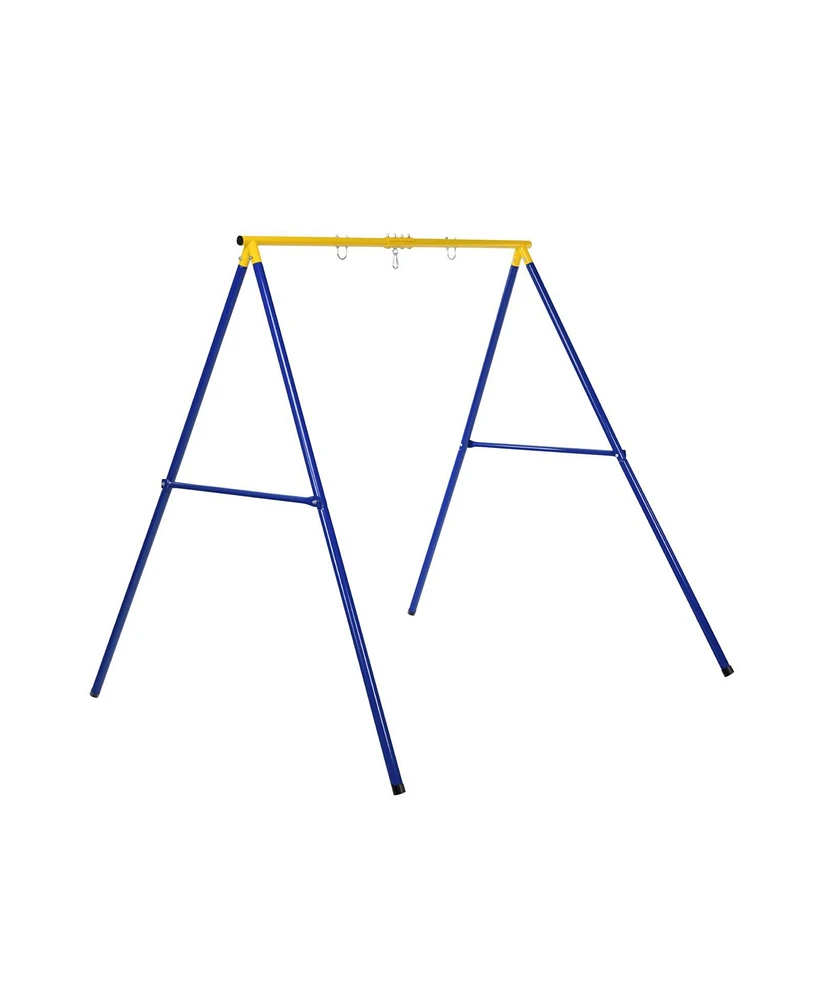 Slickblue Extra Large Heavy Duty A-Frame Steel Swing Stand