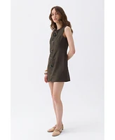 Nocturne Women's Seashell Accessorized Mini Dress