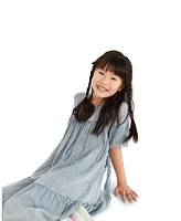 Belle & Bloom Big Girls Pure Love Dress - Mid Denim