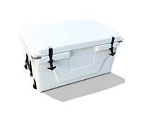 White Outdoor Camping Picnic Fishing Portable Cooler 65Qt Portable Insulated Cooler Box