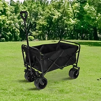 Rugged Folding Wagon Effortless Off-Road Transportation, Heavy-Duty Storage