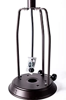 Outdoor Patio Propane Heater With Portable Wheels 47,000 Btu 88 Inch Standing Gas Outside Hea