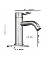 Aquaterior Single Handle Vessel Faucet Bathroom Basin Mixer 2 Packs