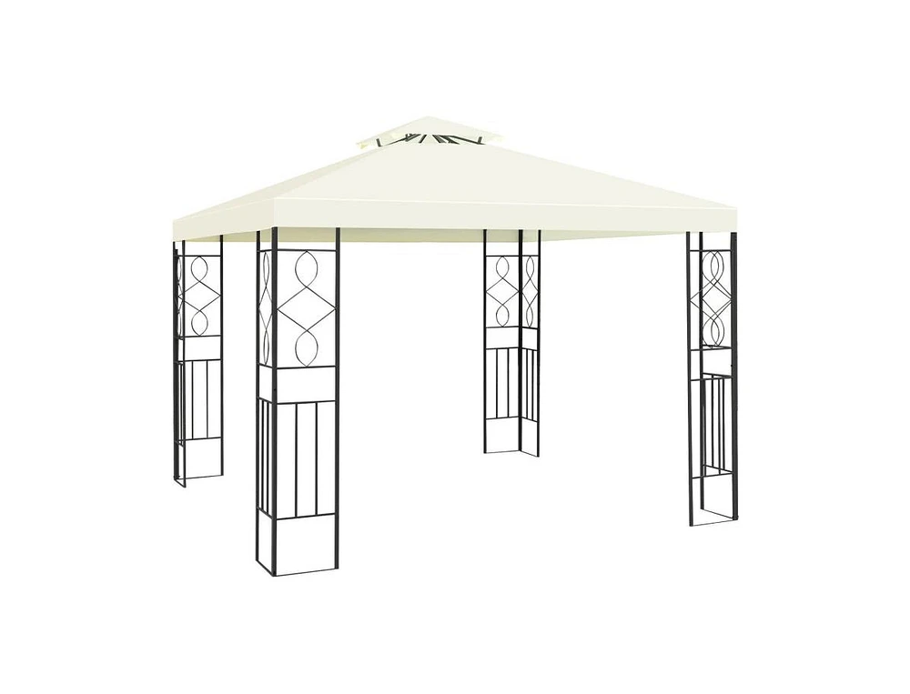 Slickblue 2 Tiers 10 x 10 Feet Patio Gazebo Canopy Tent