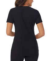 Cuddl Duds Women's Cottonwear Short-Sleeve T-Shirt