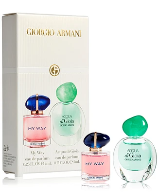 Armani 2-Pc. My Way & Acqua di Gioia Eau de Parfum Gift Set