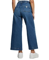 Guess Women's Dakota High-Rise Wide-Leg Jeans