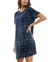 Roudelain Women's Short-Sleeve Sleepshirt