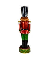 Northlight Red and Green Standing Christmas Nutcracker Soldier 5 ft