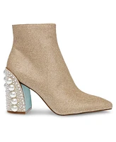 Betsey Johnson Women's Kasey Heel Evening Booties