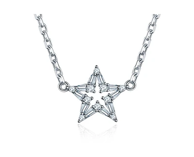 Hollywood Sensation Crystal Star Pendant Necklace