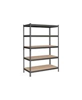 Slickblue 5-Tier Storage Shelves Versatile and Spacious Organizer for Home and Office