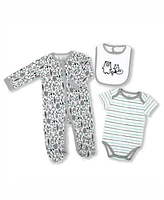 Tendertyme 22 Piece Baby's Elephants and Woodland Infant Apparel Layette Gift Set