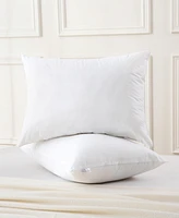 Royal Velvet White Goose Nano Down and Feather Blend Pillow, Medium Support