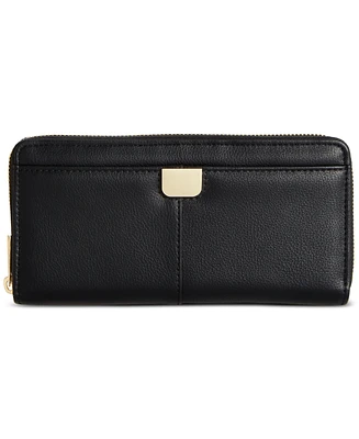 On 34th Angii Zip Around Solid Wallet, Created for Macy's