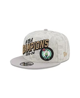 New Era Men's Boston Celtics 2024 Nba Finals Champions Locker Room 9FIFTY Snapback Hat