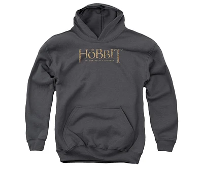 The Hobbit Youth Distressed Logo Pull Over Hoodie / Hooded Sweatshirt