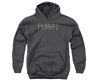 The Hobbit Boys Youth Distressed Logo Pull Over Hoodie / Hooded Sweatshirt