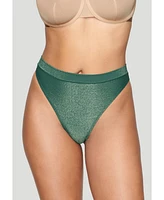 Cuup Plus The Highwaist Thong - Lurex