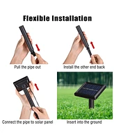 Yescom Solar String Lights 36 Ft Waterproof Solar Xmas Lights Outdoor Tree Yard