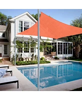 Yescom 13x10 Ft 97% Uv Block Rectangle Sun Shade Sail Canopy Cover Net Outdoor Pool