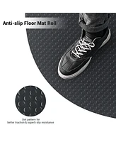 Yescom Garage Floor Mat Roll Non Slip Car Parking Protect Cover Trailer Pvc 13x5 Ft