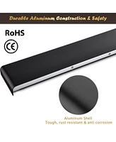 25" Bathroom Vanity Light Dimmable App & Remote Control over Mirror Modern Black